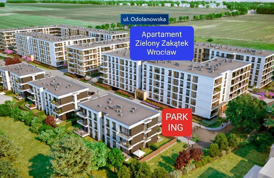 Apartament Zielony Zakątek Wrocław free parking, ochrona - Chambres d’hôtes