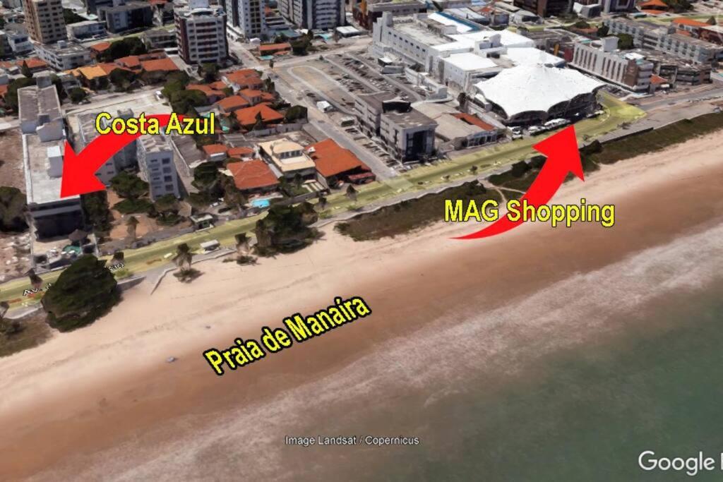 Apartamento na Orla de Manaíra - ESV Manaíra - Chambres d’hôtes João Pessoa