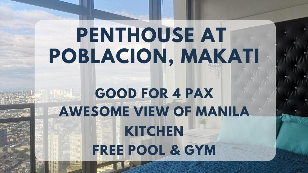 B&B Manila - Penthouse at Poblacion - 200Mbs net - Awesome view - Bed and Breakfast Manila