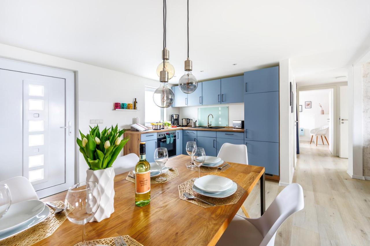 Ferienhaus Seeliebe 70 QM I 2 Schlafzimmer I 5 min zum See I überdachte Terrasse I nahe Werbellinsee - Ferienwohnung Joachimsthal