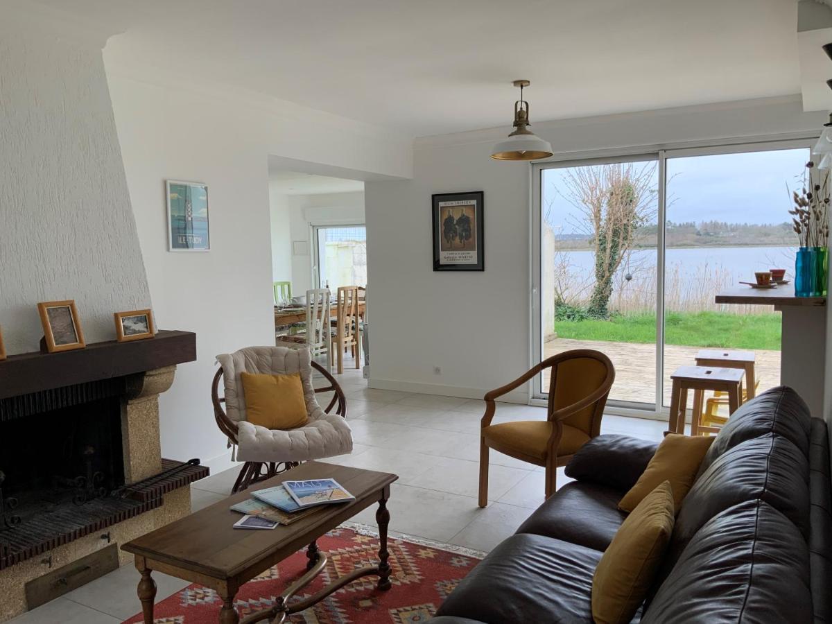 Maison Typenarch vue étang à 400m de la plage - B&B Île-Tudy