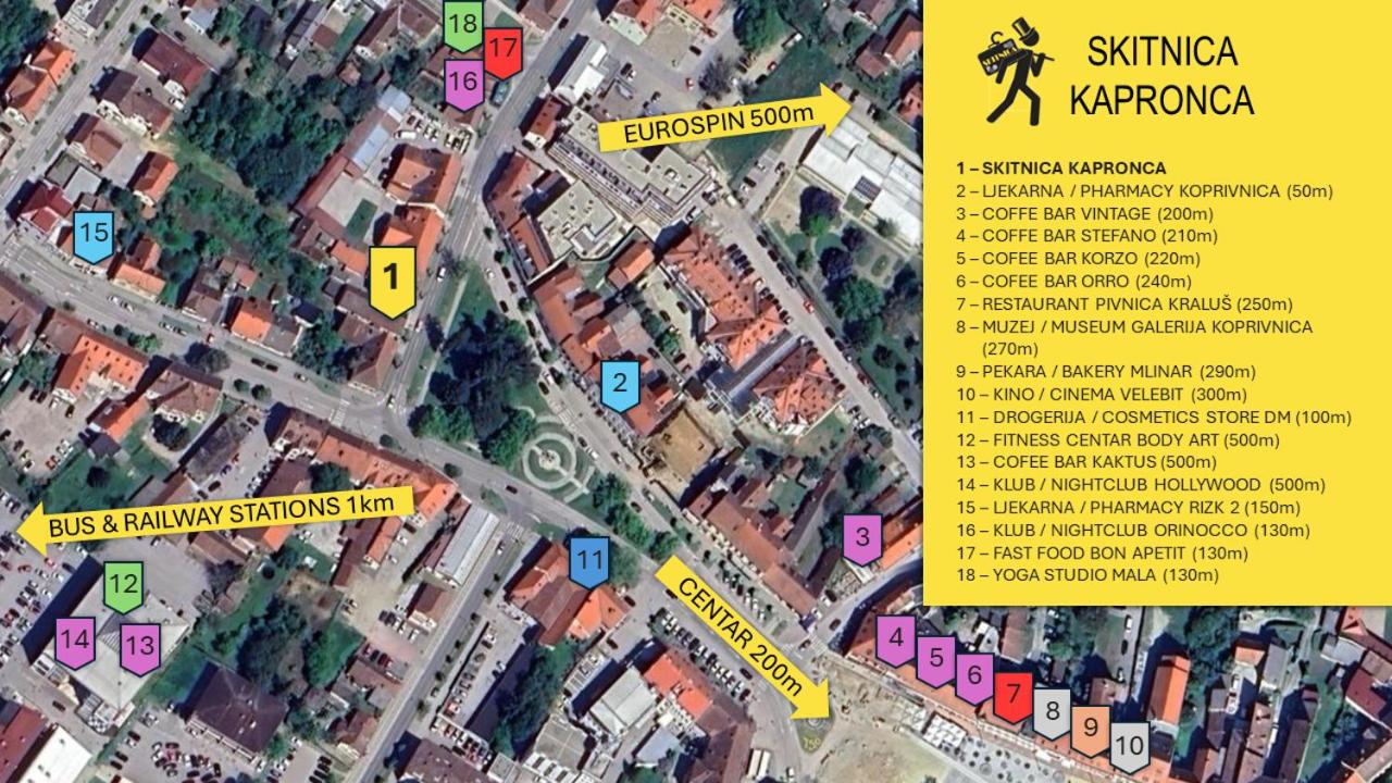 Prenoćište Skitnica Kapronca - B&B