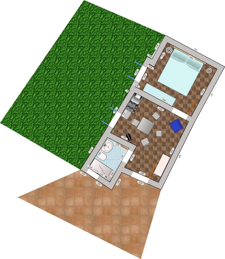 Appartement 1 Chambre - Vue sur Jardin