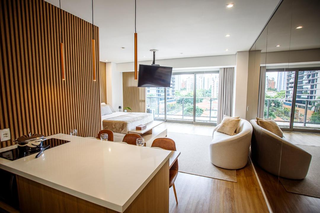 Habitarte - Studio Luxo Brooklin - Bed and Breakfast São Paulo