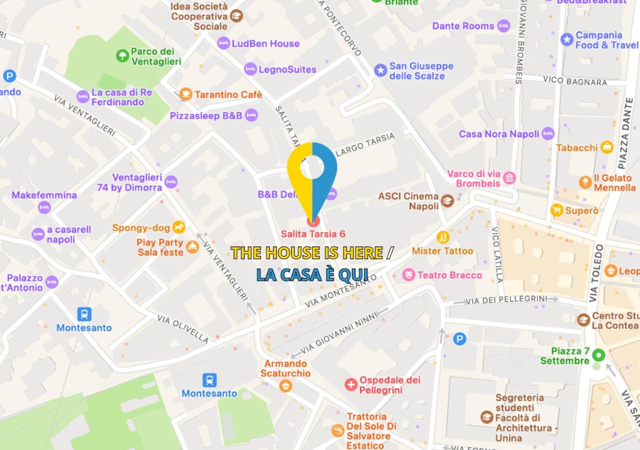 Boutique home Tarsia- A 2 minuti da piazza Dante e metro montesanto - Ferienwohnung