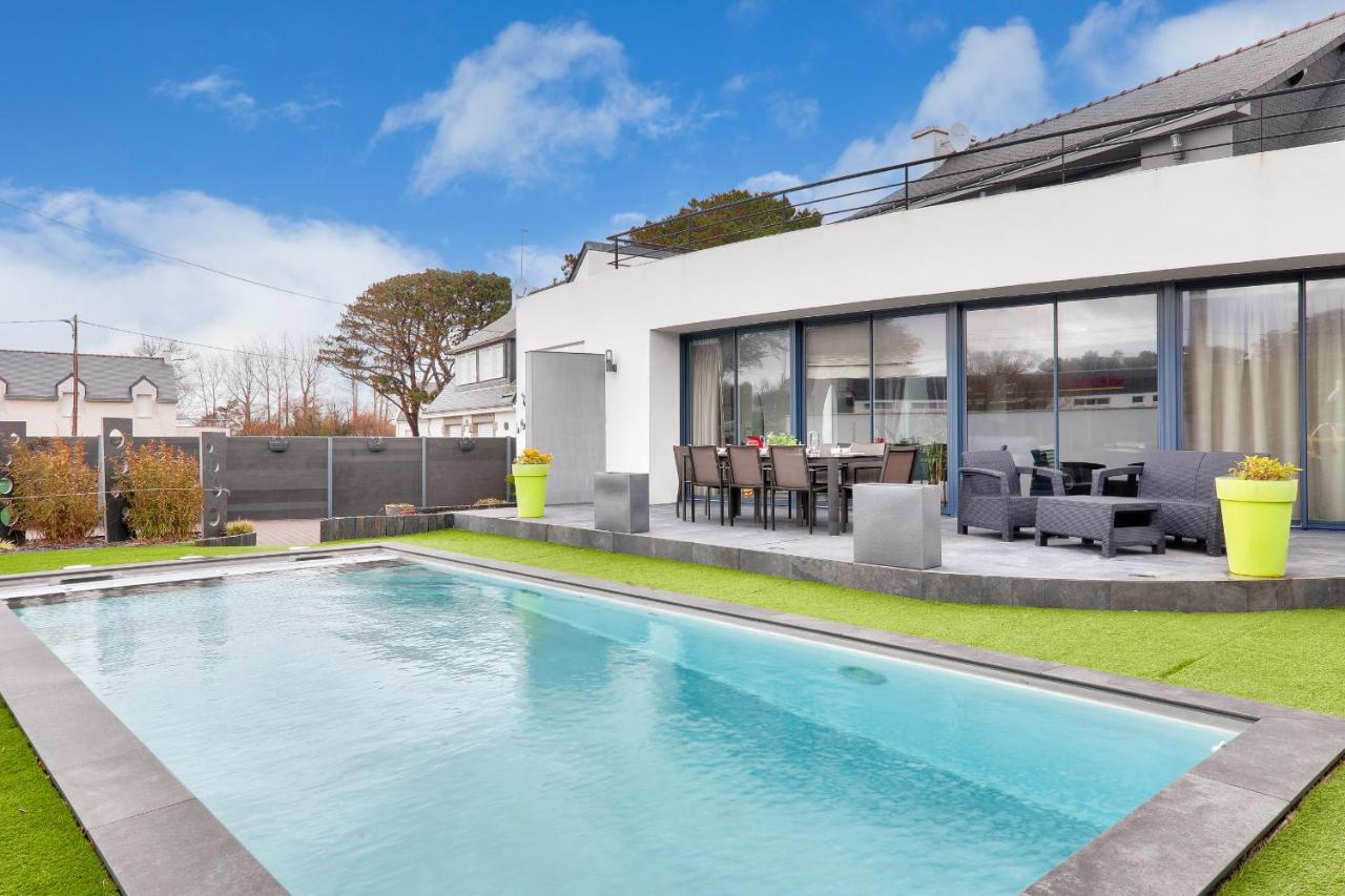 Maison pour 8 - Piscine - 550 m de la plage - Chambres d’hôtes Saint-Pierre-Quiberon