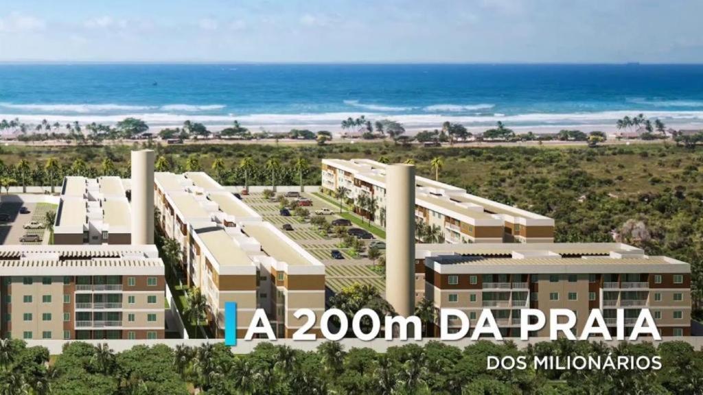 La Palma 204 - Pé na Areia - Praia dos Milionários - Condomínio VOG Atlântico - Chambres d'hôtes Ilhéus
