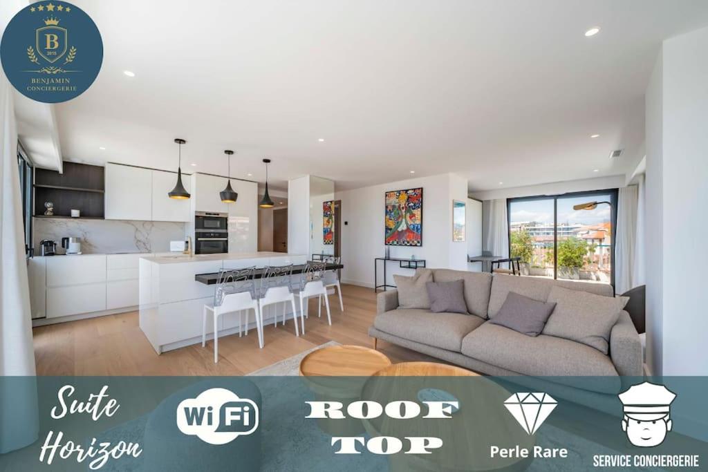 Suite Horizon Penthouse d'exception avec Vue Mer à Cannes - B&B Cannes