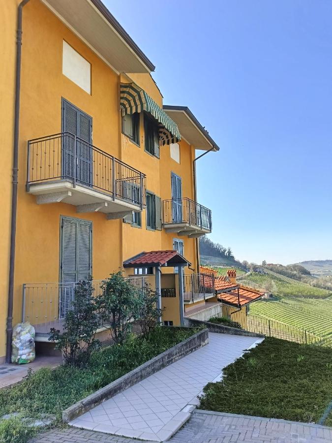 Soggiorno con splendida vista - B&B Monforte d'Alba