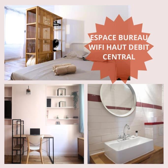 Central coeur de Marseille-Wifi haut débit, bureau - B&B