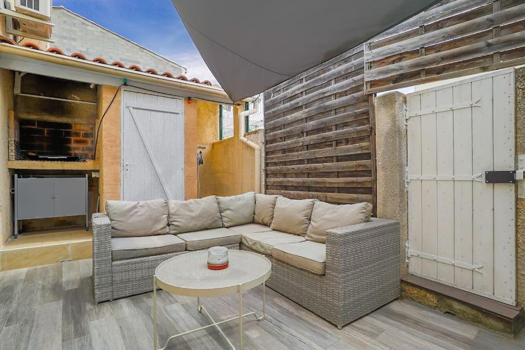 La Maison du Surfeur, T2, Clim, Terrasse, Pkg, Centre Ville - B&B