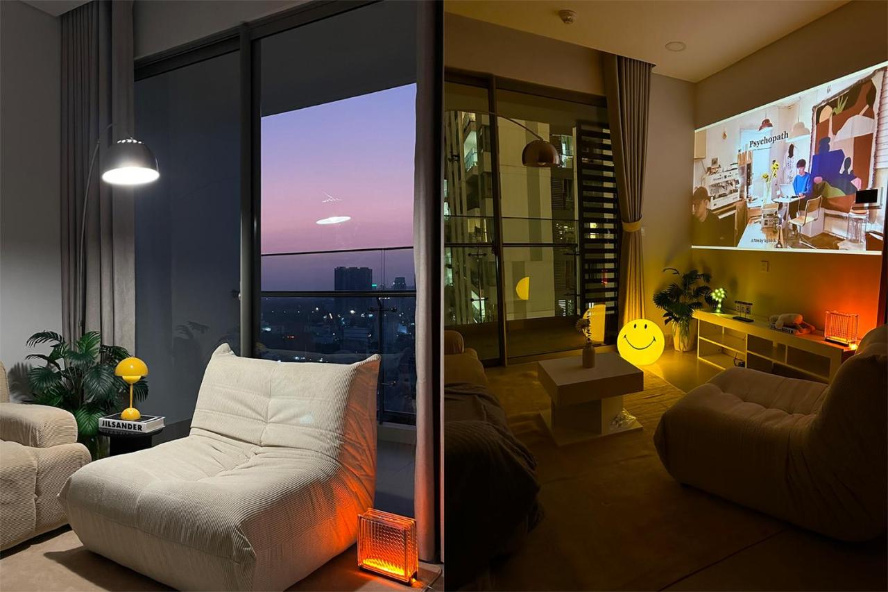 B&B Ho Chi Minh - Luxury apartment - Sunset view - Cozy home, minimalism - 2bedroom, 2bathroom - Bed and Breakfast Ho Chi Minh