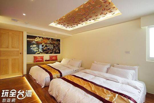 Vierbettzimmer im japanischen Stil