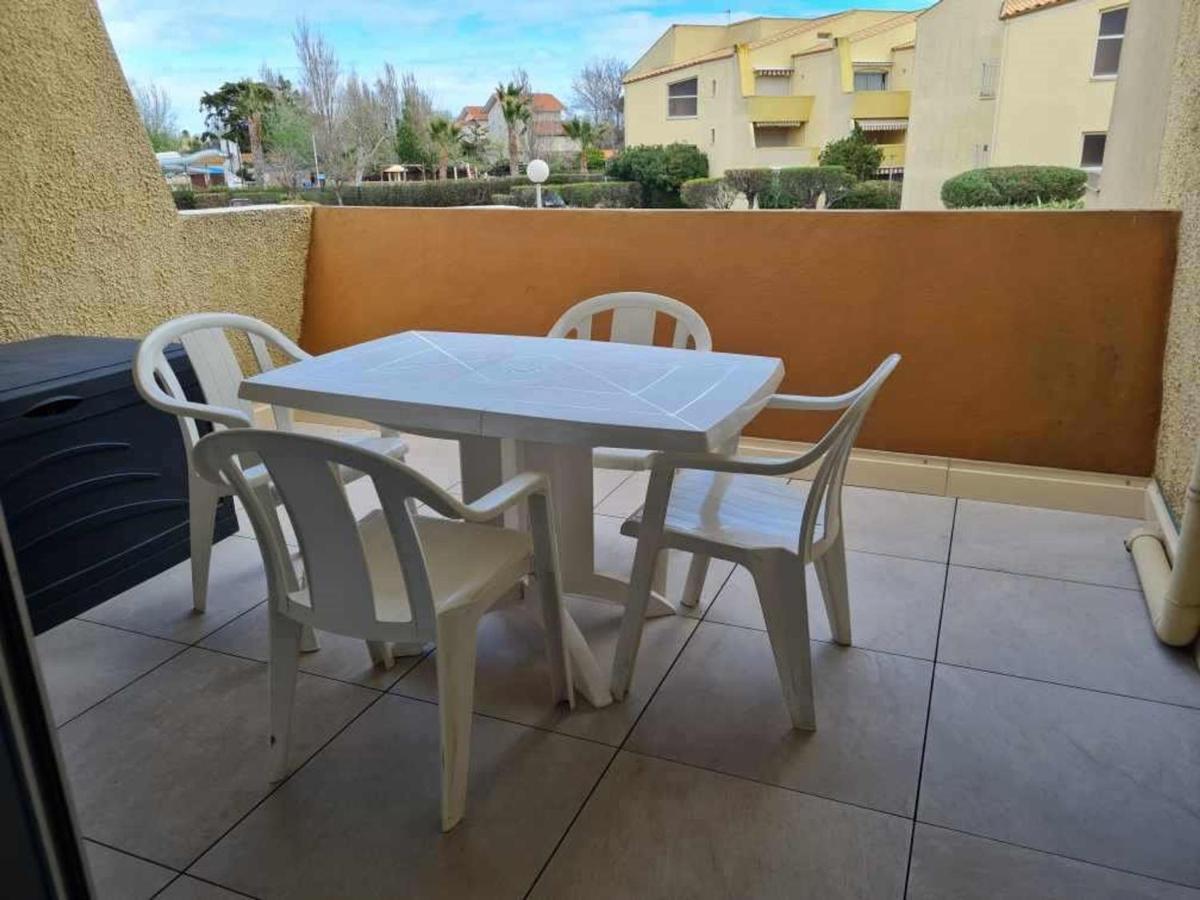 Appartement 2 pièces 4 pers avec terrasse, parking privé et accès direct plage à Marseillan - FR-1-326-791 - B&B