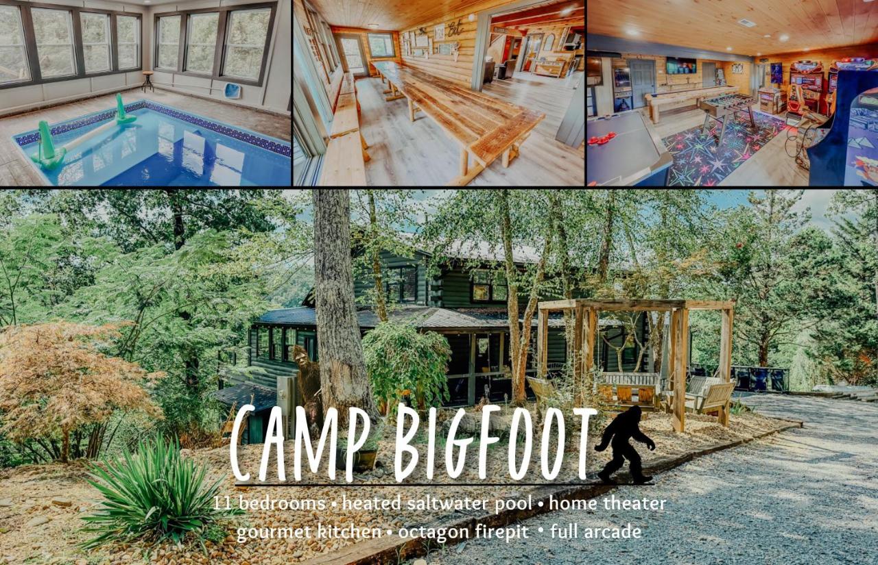 B&B Sevierville - Heated Saltwater Pool - Theater - Book Now, Family Owned and Operated! - Camp Bigfoot - Bed and Breakfast Sevierville