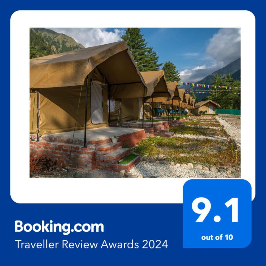 Escape Adventure Camps By Escape Stays, Luxury Swiss Camps by Glacier water Stream, Complimentary Bonfire, Travelers Award winner from Last 4 Years - B&B