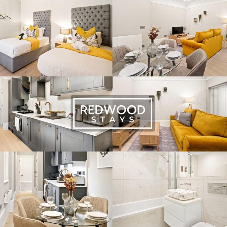 B&B Reading - Premium 1 Bed 1 Bath Apartments For Corporates By REDWOOD STAYS - Bed and Breakfast Reading