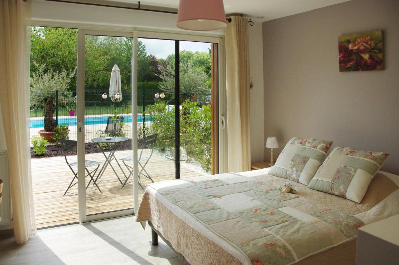 Doppelzimmer mit Poolblick