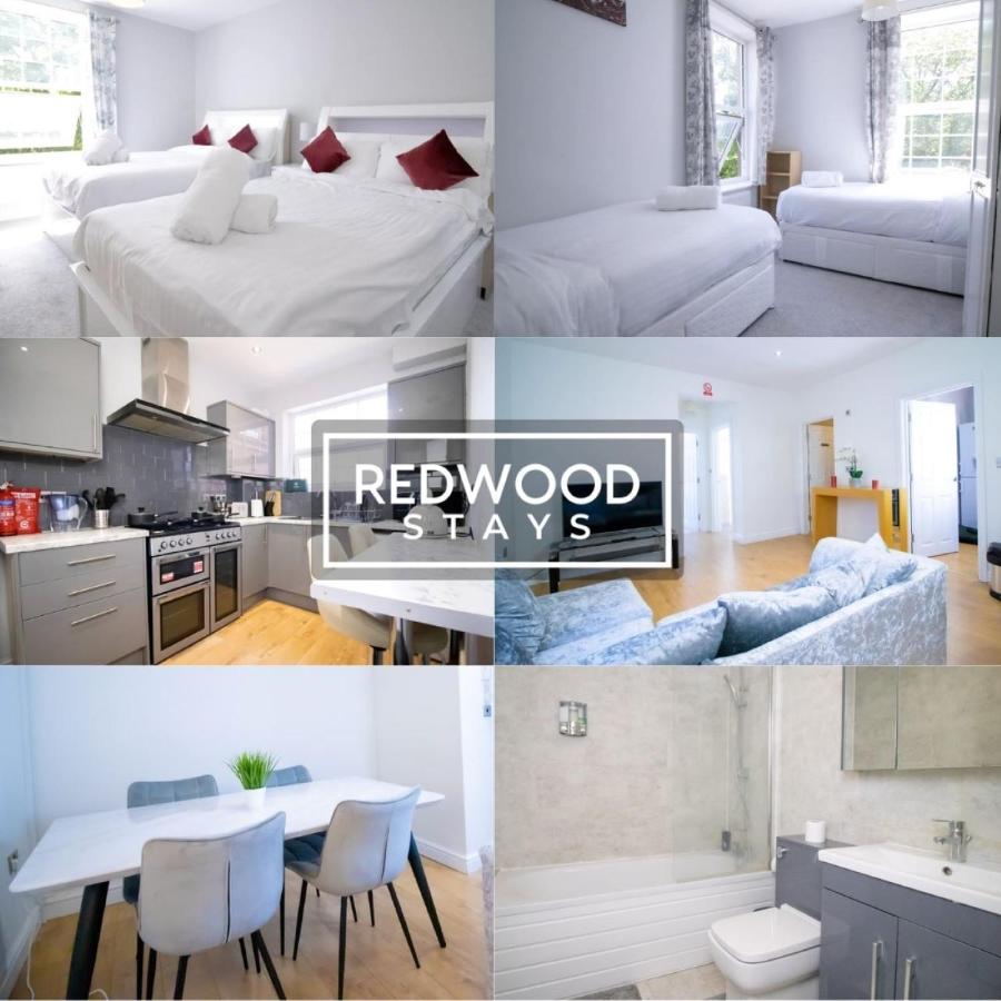 B&B Farnborough - Spacious Serviced Apartment for Contractors and Families, FREE WiFi & Netflix by REDWOOD STAYS - Bed and Breakfast Farnborough