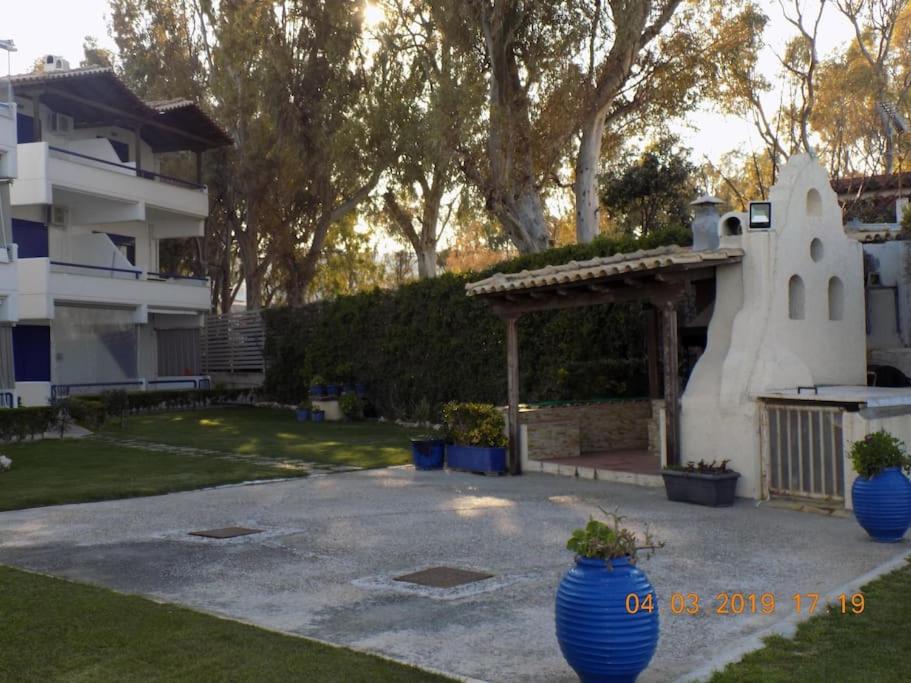 Sykia Seafront Maisonette near beach and mountain - Chambres d’hôtes