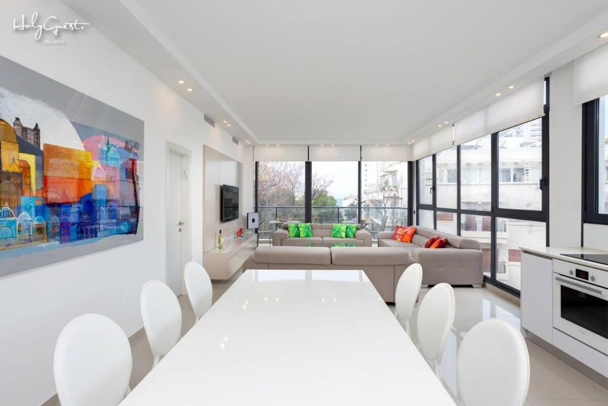 White House 3BR in Gordon Beach by HolyGuest - Chambres d’hôtes Tel-Aviv