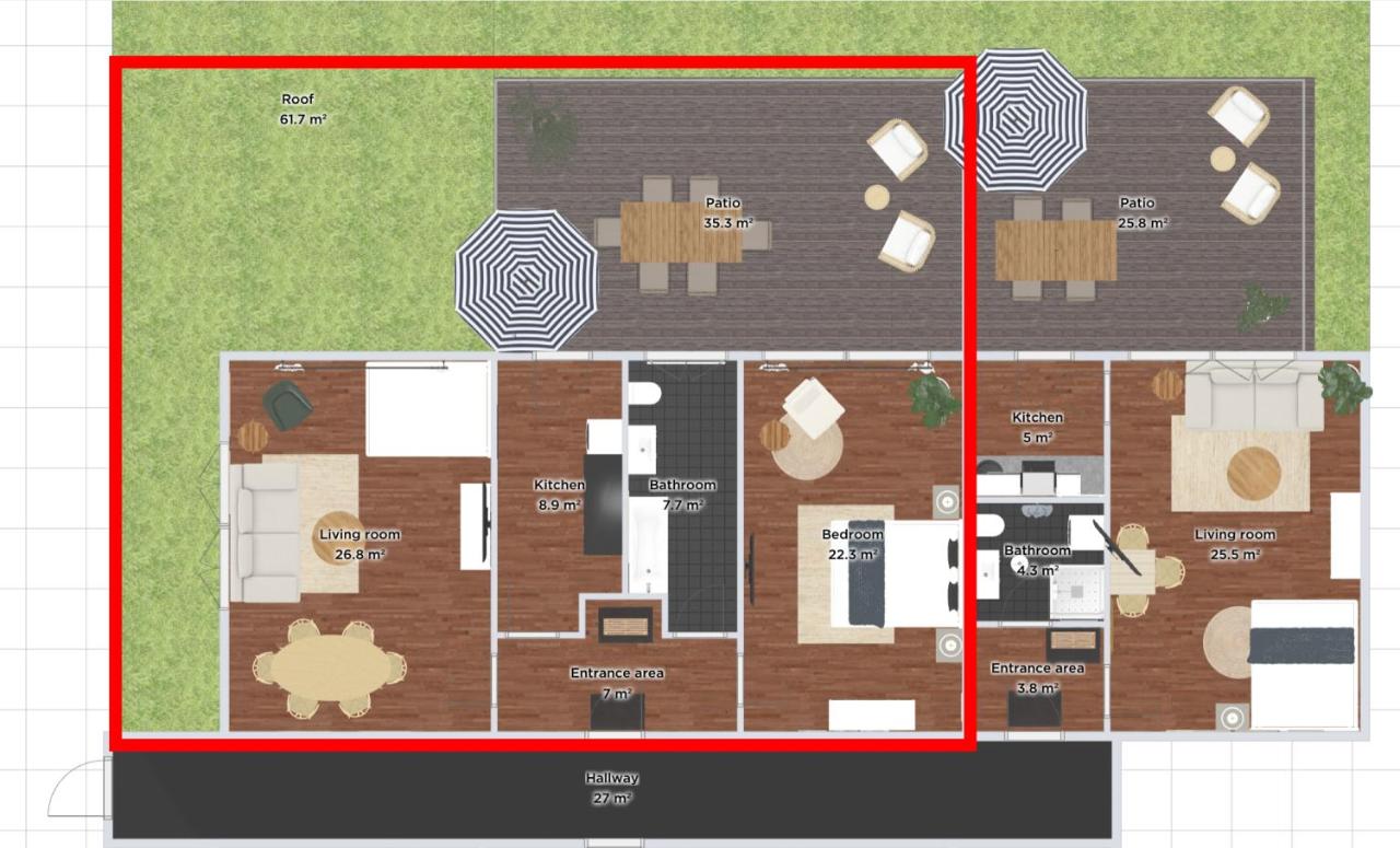Appartamento con 2 Camere da Letto