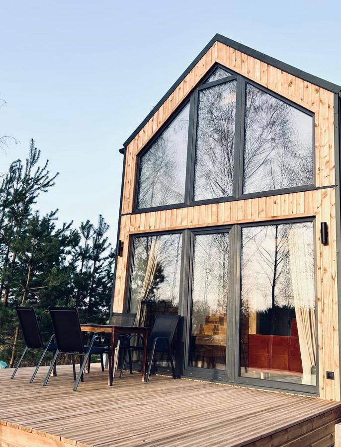 Chatka między brzozami nieopodal Wkry - B&B