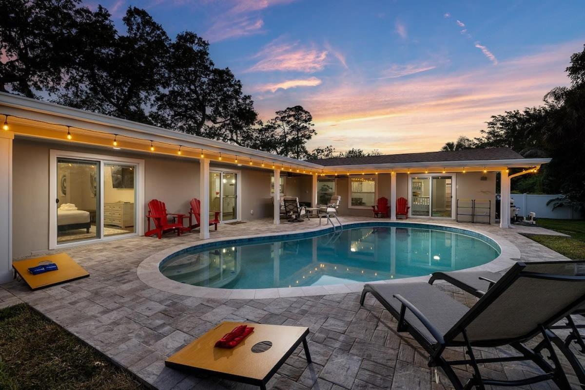 3 Mins to Beach Heated Pool Ping Pong Pool Table - B&B