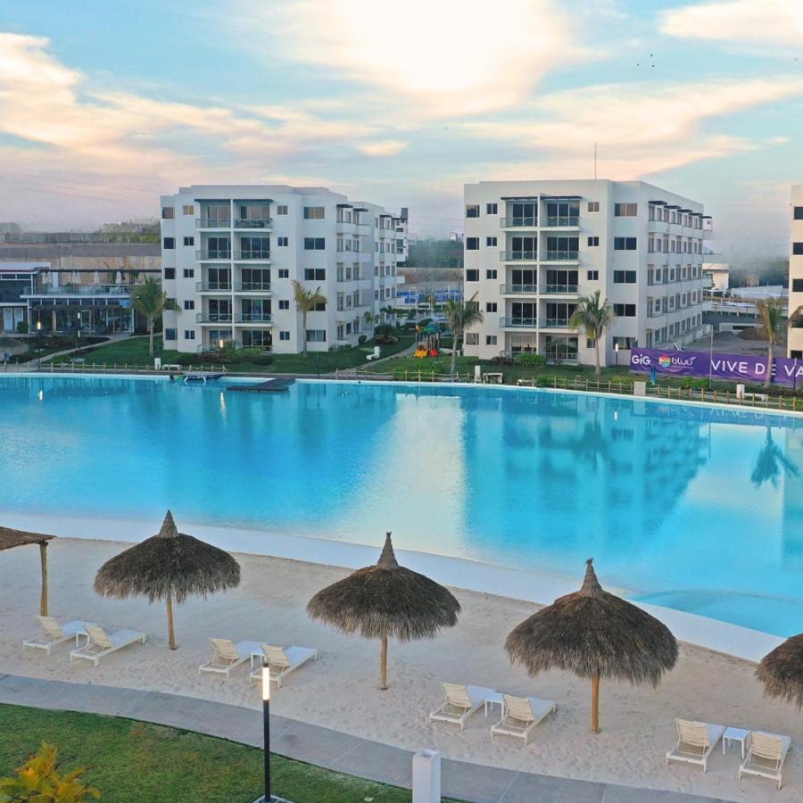 Depto de Lujo Familiar Bluu Lagoon - Ferienwohnung Mazatlán