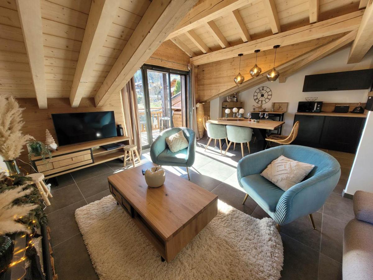 Séjour cocooning aux Gets: 3 chambres, balcon, parking, Wi-Fi - FR-1-598-156 - B&B