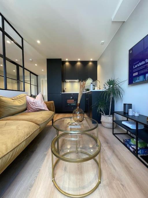 Scandpoint Apartment Exquisite & Homely Flat in Lillestrom Center Oslo with free Parking - Chambres d’hôtes