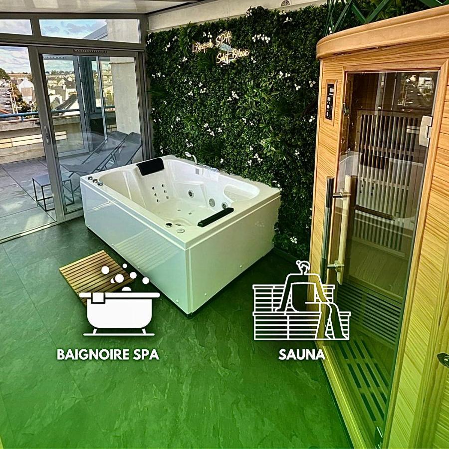 B&B Saint-Brieuc - L’Escapade SPA Sauna + Jacuzzi - Bed and Breakfast Saint-Brieuc