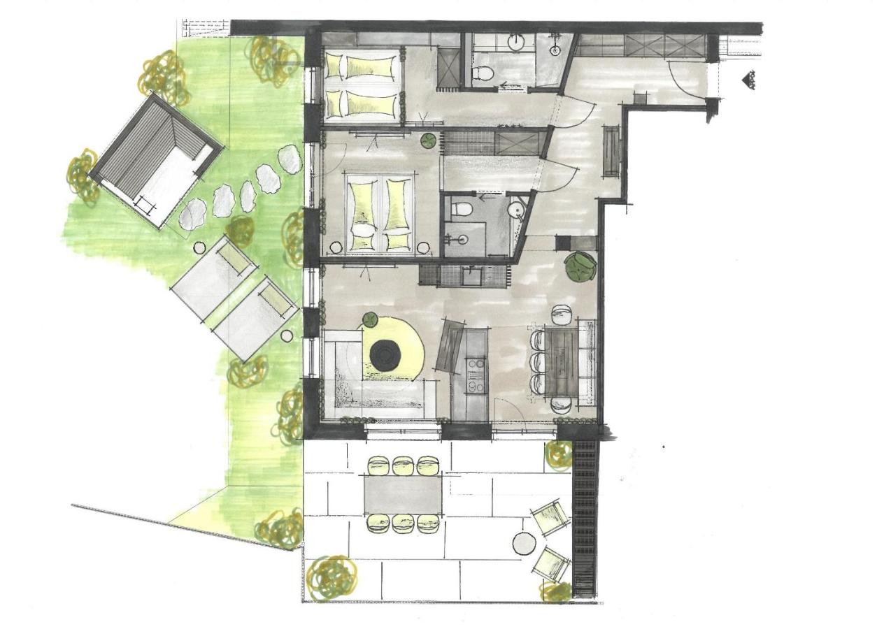Superior Apartment mit Sauna