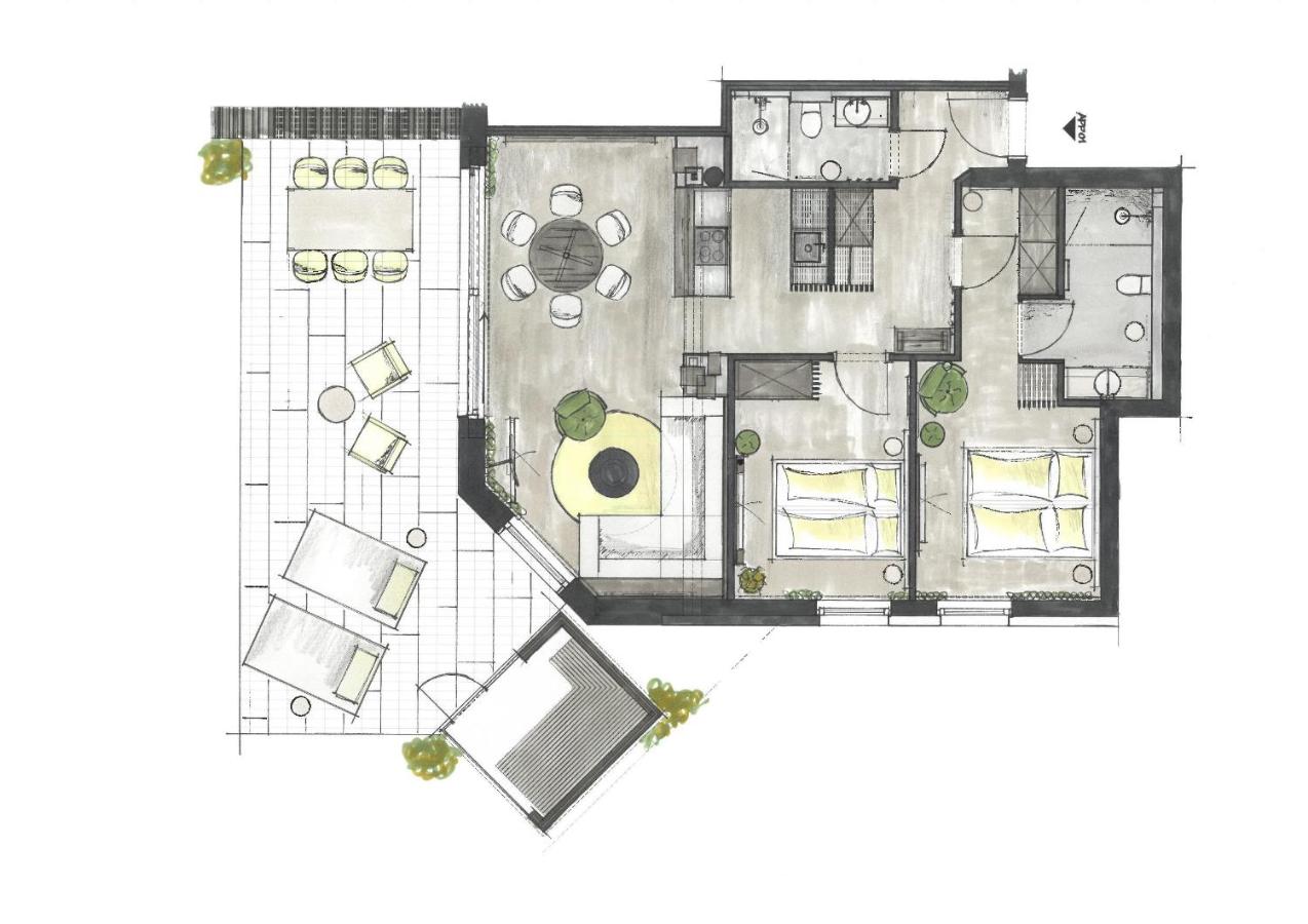 Superior Apartment mit Sauna