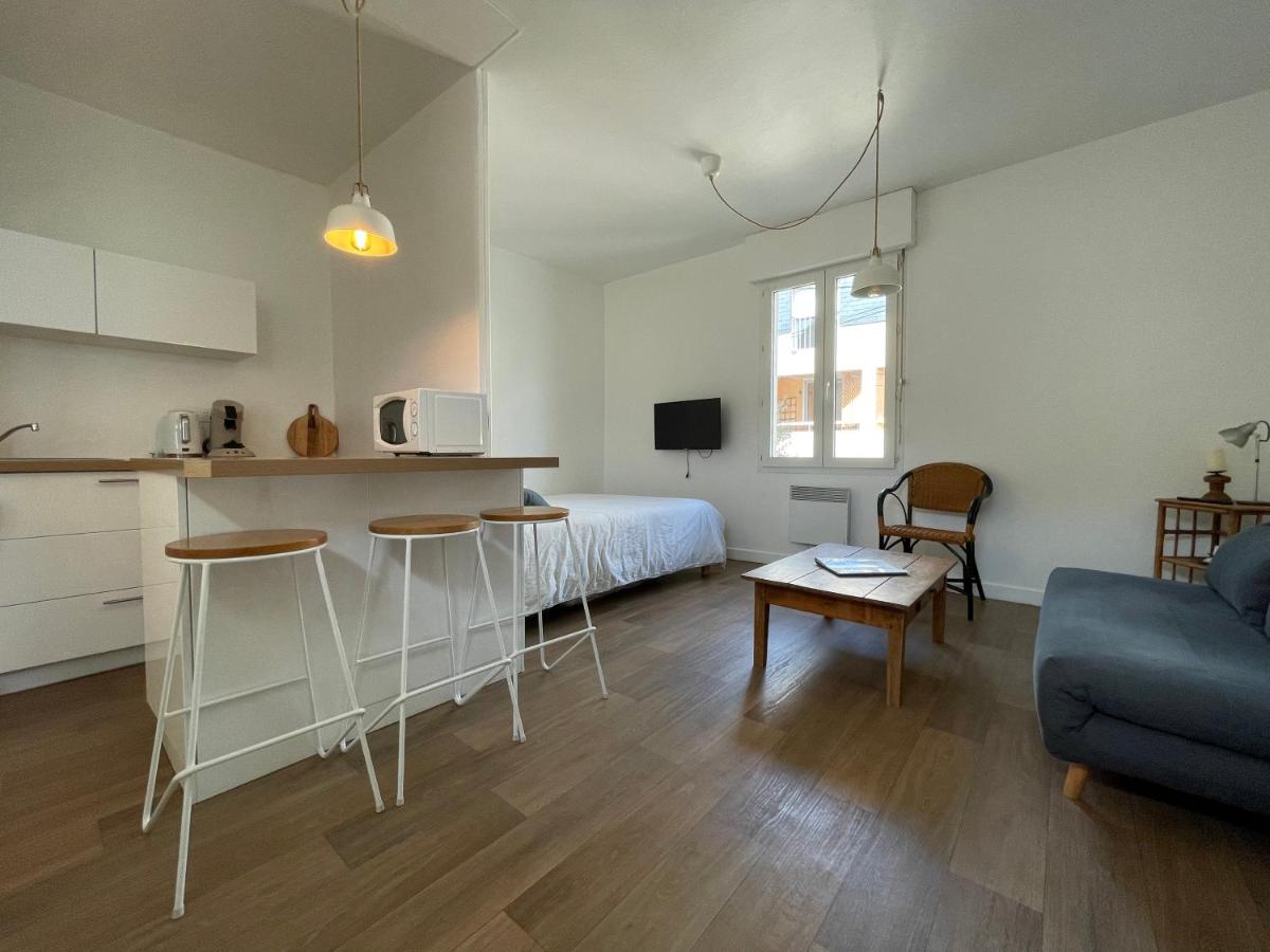 Grand Studio centre ville, gare et plage à pied - B&B