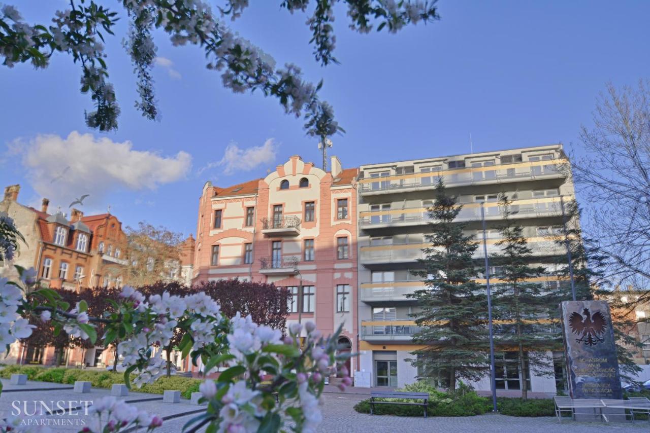 Sunset Apartments - słoneczna kawalerka w centrum miasta, port, kawiarnie, restauracje - Chambres d'hôtes Świnoujście