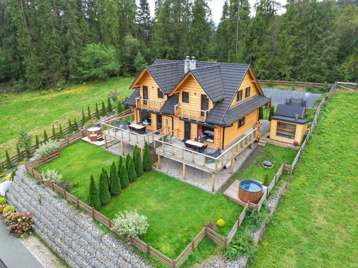 LK Resort Łapsze domy z prywatną balią i sauną