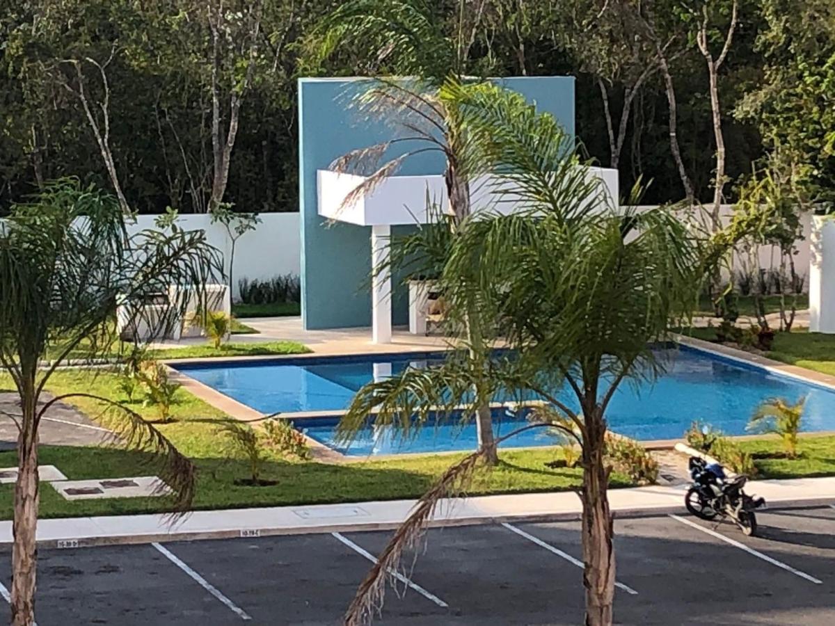 Apartamento familiar con alberca en Playa del Carmen - Ferienwohnung Playa del Carmen