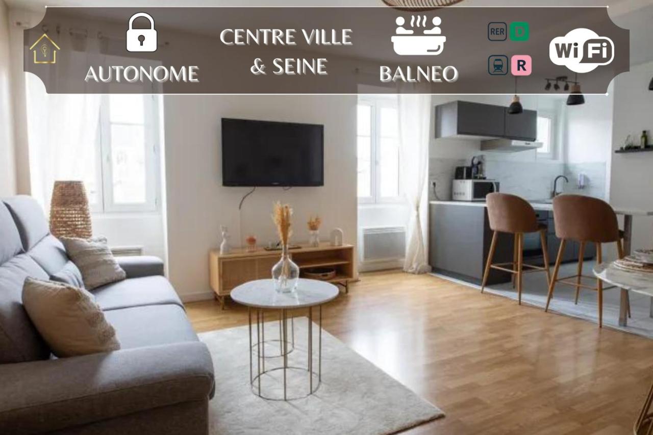 B&B Melun - Zenitude Balnéo Hypercentre Melun - Bed and Breakfast Melun