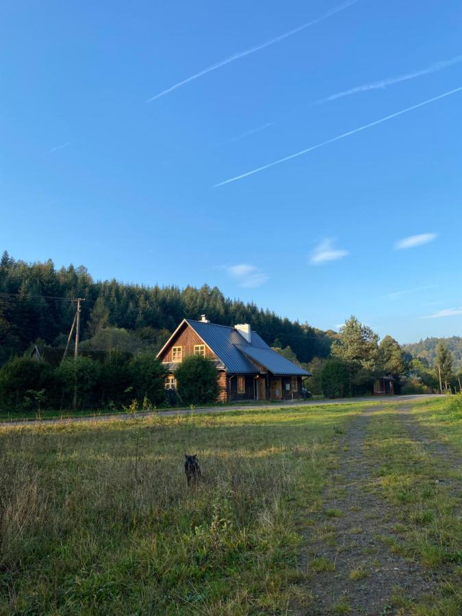Nad Mikowym Potokiem - wydzielona część drewnianego domu z osobnym wejściem i ogrodem - B&B Mików