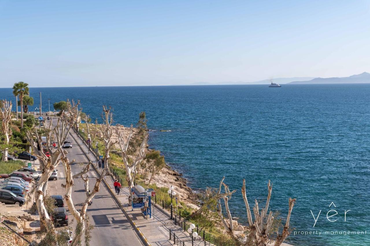 Shell-Charm w/Sea View & Parking - B&B Pireo