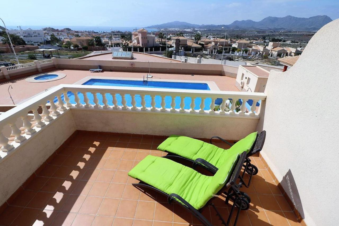 B&B San Juan de los Terreros - El Cid apartamento soleado vista panorámica al mar y piscina comunitaria - Bed and Breakfast San Juan de los Terreros