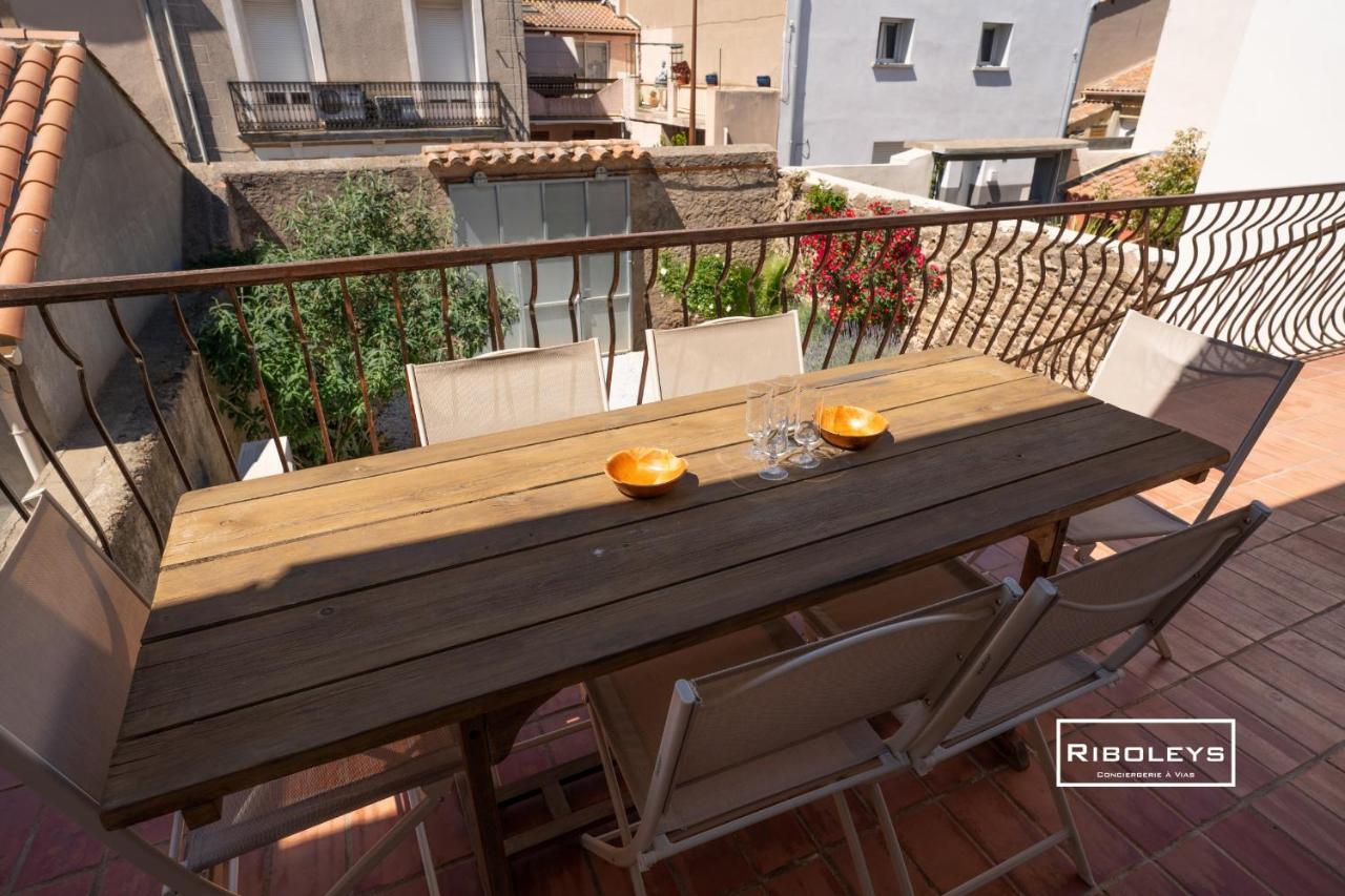 Sublime Loft de 130m climatisé au calme - B&B Vias