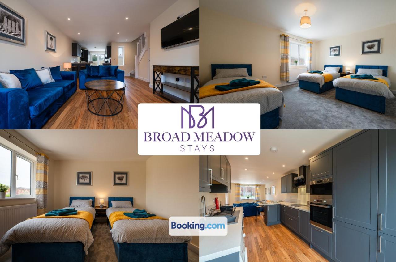 B&B Lincoln - 2 Bedroom, Brand new property By Broad Meadow Stays Short Lets and Serviced Accommodation Lincoln With Garden - Bed and Breakfast Lincoln