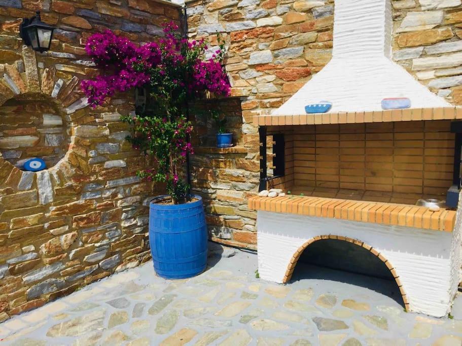 Colorful,newly renovated artistic apartment in the port of Gavrio - B&B