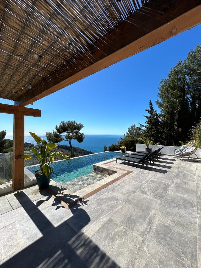 Èze - Appartement dans bas de villa avec piscine près de Monaco - Ferienwohnung Èze