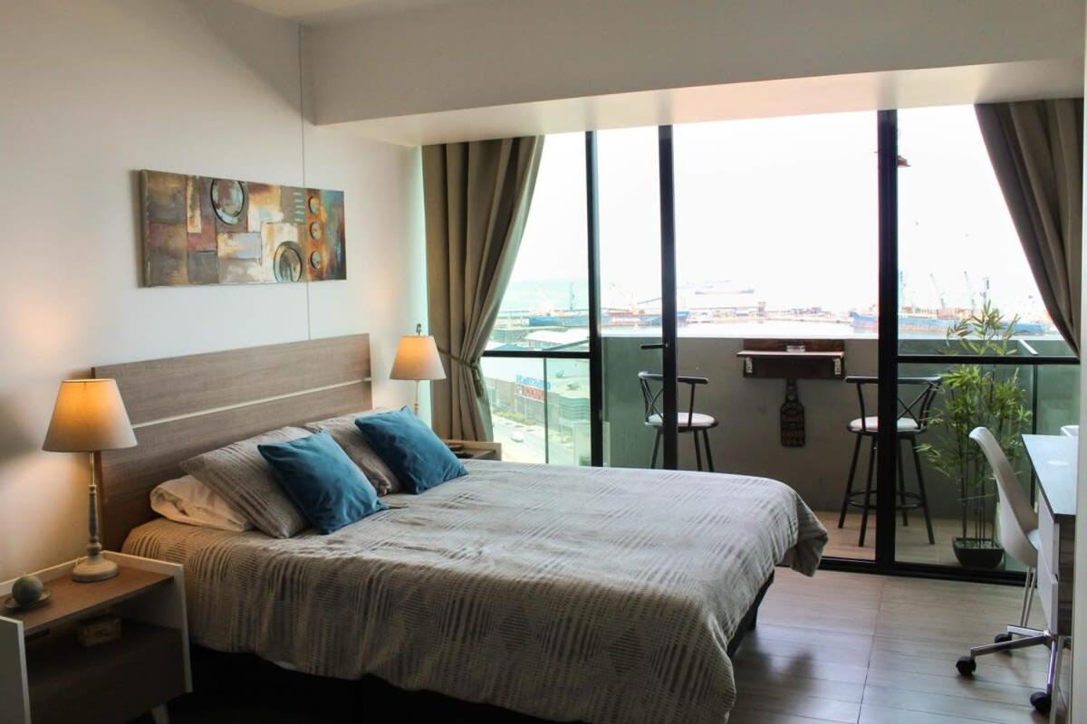 HOM I Depto Estudio con Vista al Mar y Estacionamiento 1016 - Ferienwohnung Antofagasta