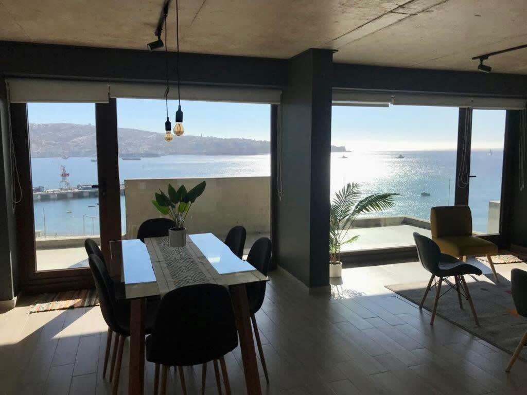 HOM I AMPLIO 4D3B Mejor ubicación Valparaíso Parking 6PAX - Ferienwohnung