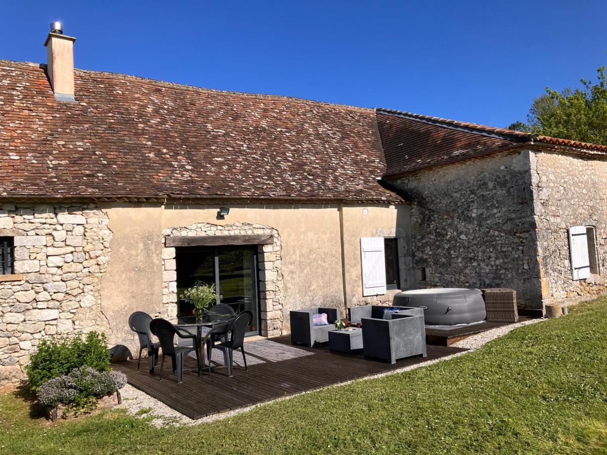 Périgourdine avec spa et vue - Ferienwohnung