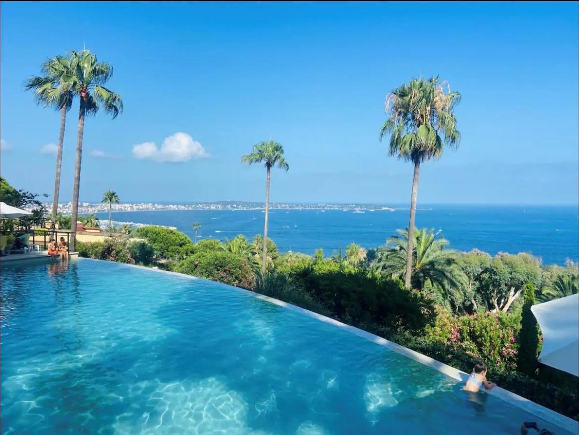 Appart 2P Vue Mer Panoramique Cannes Eden - Ferienwohnung Vallauris